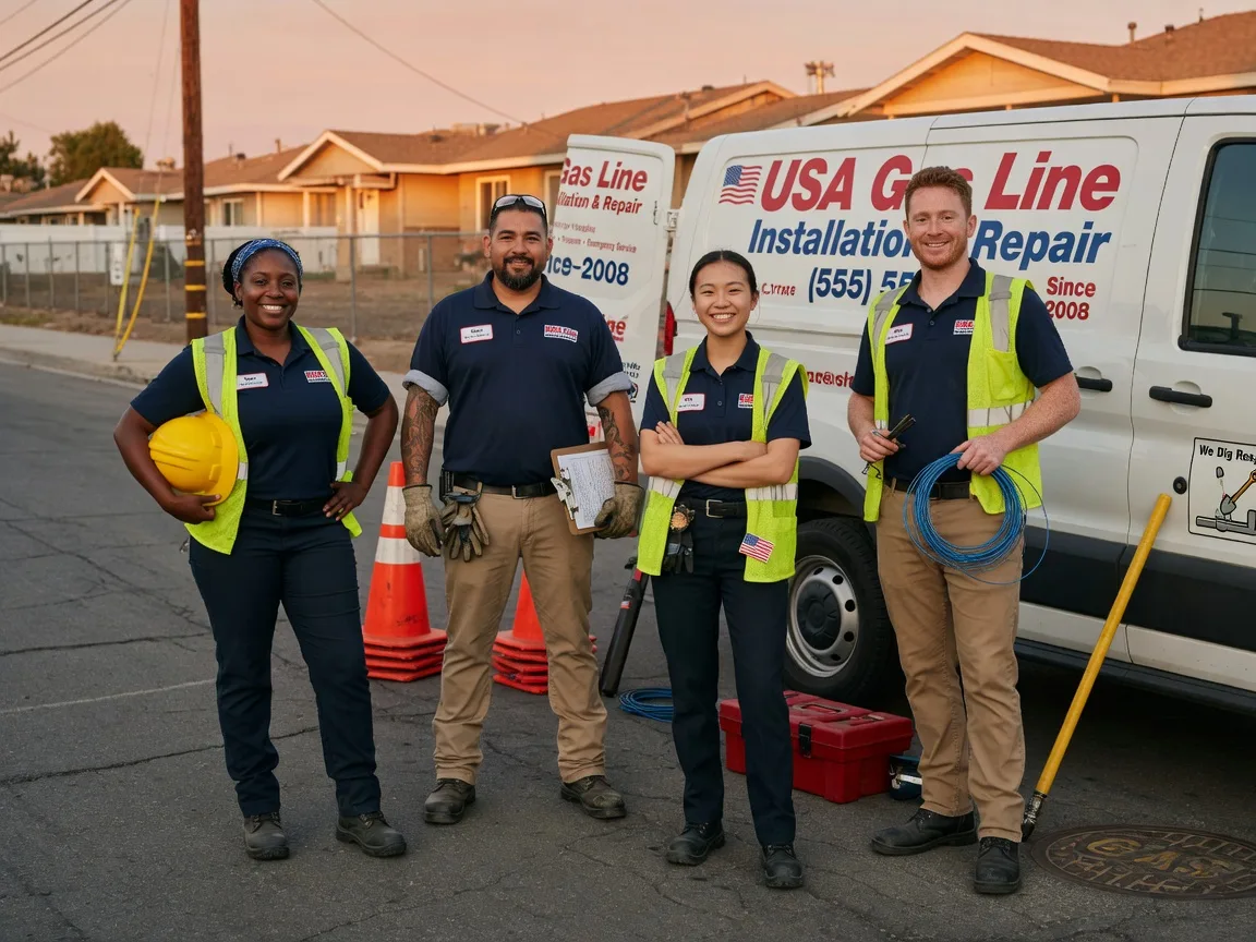 Gas Line Installation company in Aviston, IL